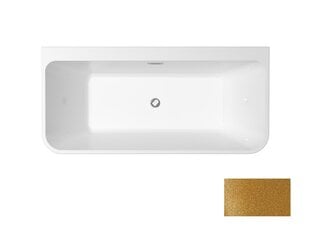 Ванна Besco Varya Glam 170 Gold, с хромированным сифоном цена и информация | Для ванны | 220.lv