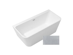 Ванна Besco Varya Glam 170 Silver, с хромированным сифоном цена и информация | Для ванны | 220.lv