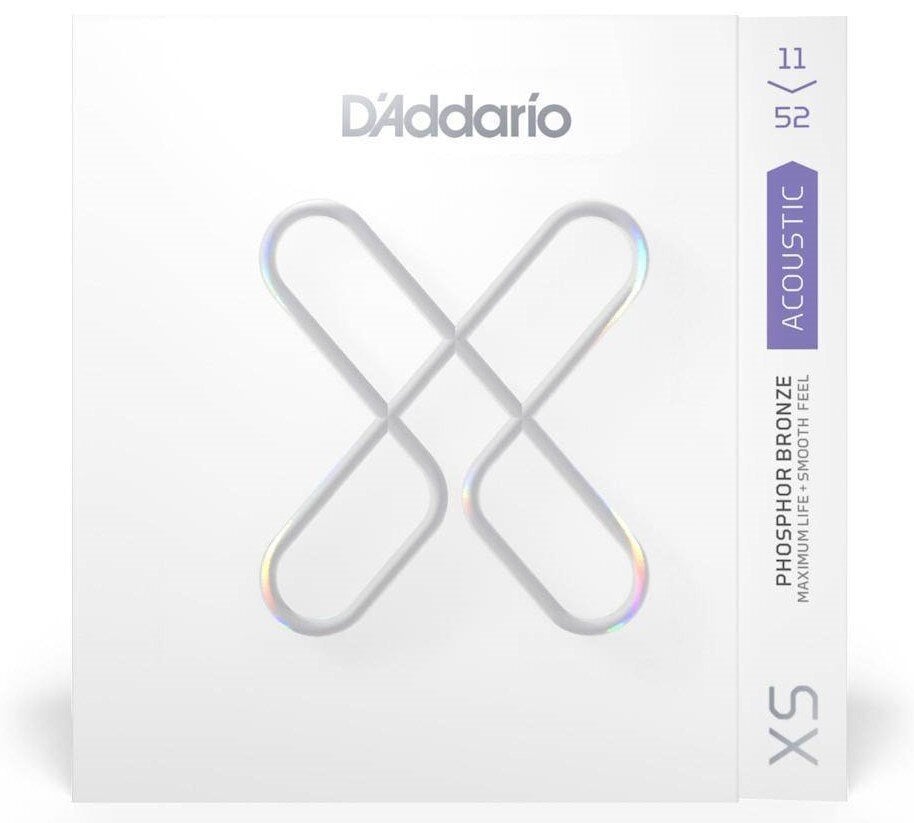 Stīgas akustiskajai ģitārai D'Addario XSAPB1152 Phosphor bronze цена и информация | Mūzikas instrumentu piederumi | 220.lv