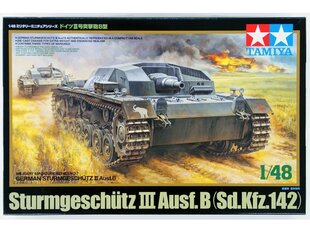 Tamiya - Sturmgeschütz III Ausf. B (Sd.Kfz. 142), 1/48, 32507 cena un informācija | Konstruktori | 220.lv