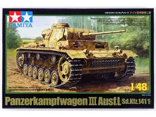 Сборная модель Tamiya - Panzerkampfwagen III Ausf. L Sd.Kfz. 141/1, 1/48, 32524 цена и информация | Конструкторы и кубики | 220.lv