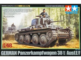 Сборная модель Tamiya - GERMAN Panzerkampfwagen 38(t) Ausf.E/F, 1/48, 32583 цена и информация | Конструкторы и кубики | 220.lv