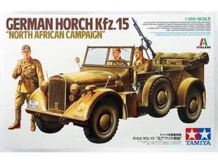 Tamiya - German Horch Kfz.15 North Africa Campaign, 1/35, 37015 cena un informācija | Konstruktori | 220.lv