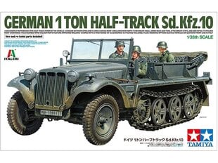 Tamiya - German 1 ton Half-Track Sd.Kfz.10, 1/35, 37016 cena un informācija | Konstruktori | 220.lv