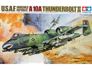 Tamiya - USAF Fairchild Republic A-10A Thunderbolt II, 1/48, 61028 cena un informācija | Konstruktori | 220.lv