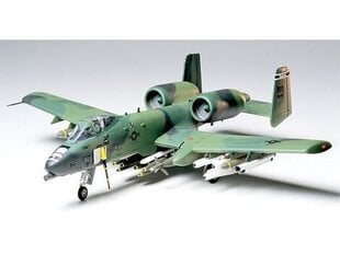 Tamiya - USAF Fairchild Republic A-10A Thunderbolt II, 1/48, 61028 cena un informācija | Konstruktori | 220.lv