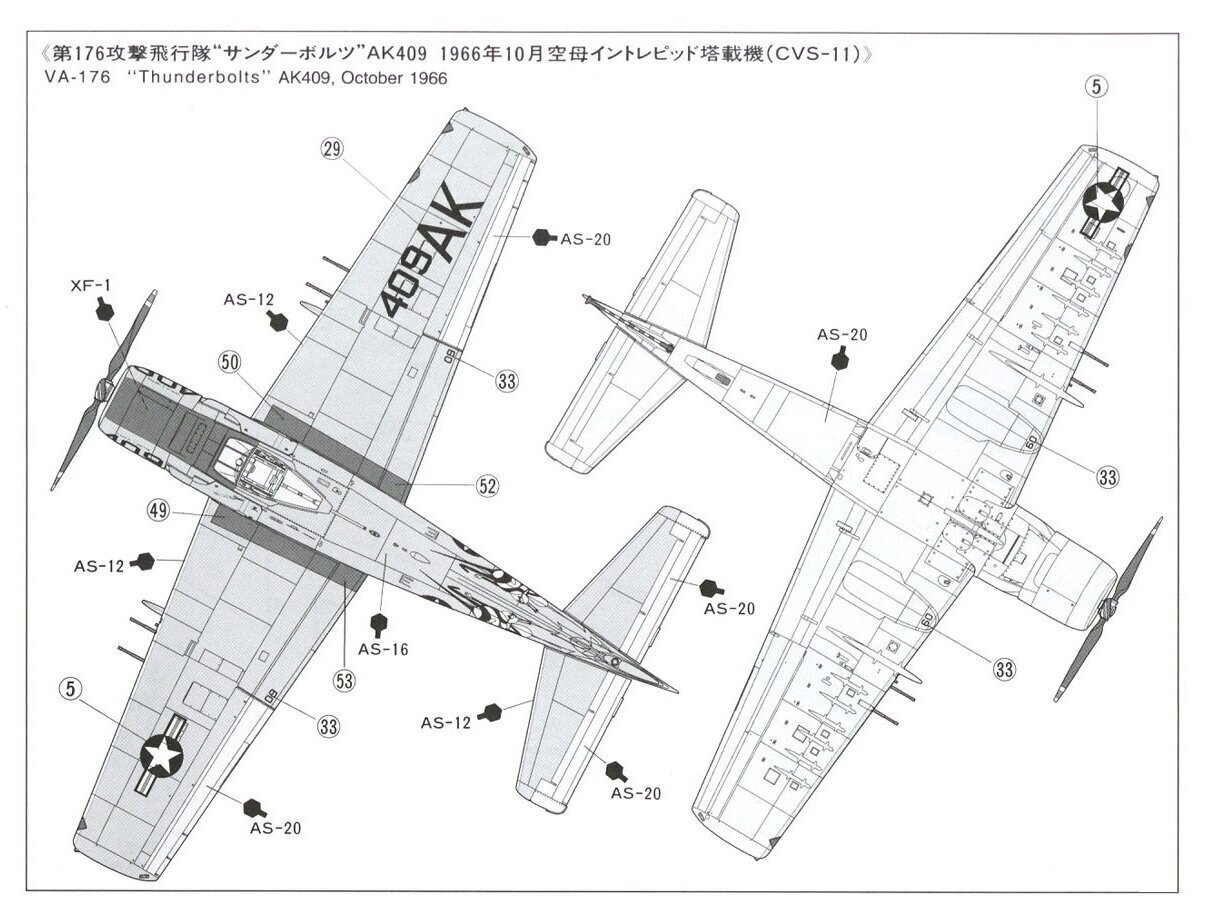 Tamiya - Douglas A-1H Skyraider U.S. Navy, 1/48, 61058 цена и информация | Konstruktori | 220.lv