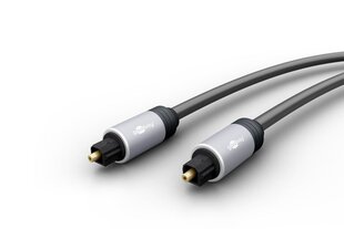 Goobay 77137 Toslink digitālā audio savienojuma kabelis цена и информация | Кабели и провода | 220.lv