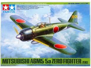 Tamiya - Mitsubishi A6M5/5a Zero Fighter (Zeke), 1/48, 61103 cena un informācija | Konstruktori | 220.lv