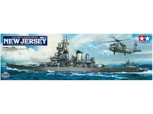 Tamiya - US Battleship USS New Jersey BB-62, 1/350, 78028 cena un informācija | Konstruktori | 220.lv
