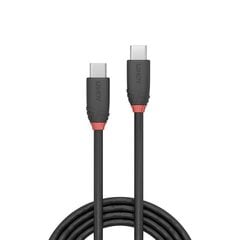 Кабель Lindy USB3.2 C-C 36905, 0.5 м, черный цена и информация | Кабели для телефонов | 220.lv