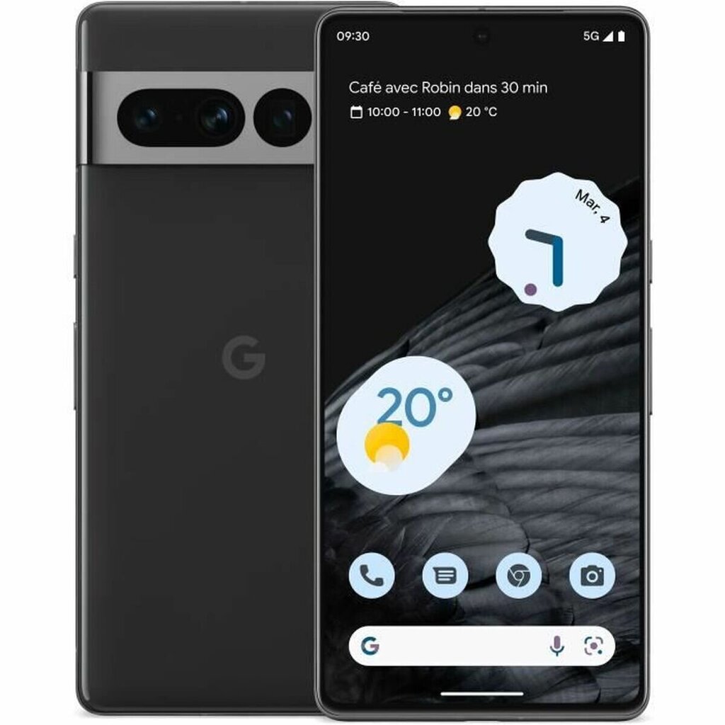 Google Pixel 7 Pro 5G Dual SIM 12/128GB Obsidian Black (GA03462-GB) цена и информация | Mobilie telefoni | 220.lv