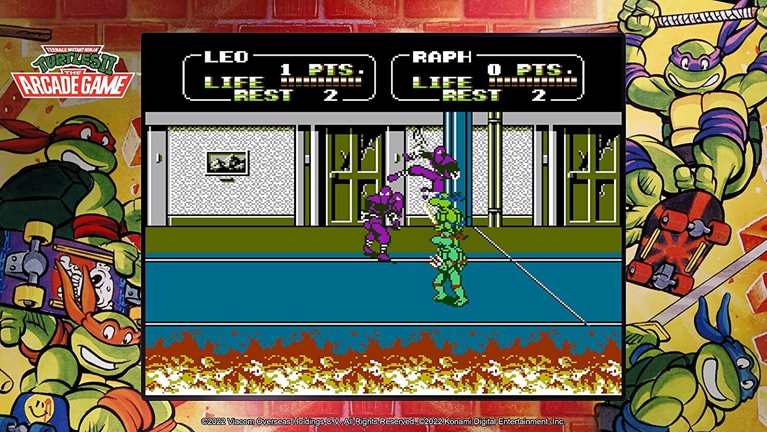 Компьютерная игра Компьютерная игра Teenage Mutant Ninja Turtles: The  Cowabunga Collection цена | 220.lv