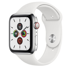 Apple Watch Series 6 40mm Silver Aluminum/White Sport Band (Atjaunots A) цена и информация | Смарт-часы (smartwatch) | 220.lv