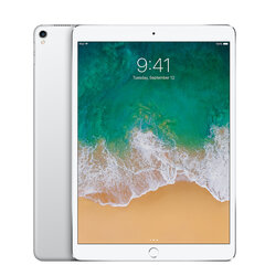 iPad Pro 10.5" 64GB WiFi + Cellular Silver (atjaunots, stāvoklis A) cena un informācija | Planšetdatori | 220.lv