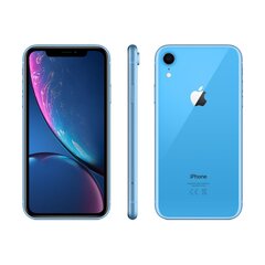 iPhone XR 128GB Blue (atjaunots, stāvoklis A) cena un informācija | Mobilie telefoni | 220.lv