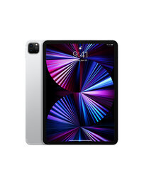 iPad Pro 11" 2.gen 512GB WiFi + Cellular Silver (atjaunots, stāvoklis A) cena un informācija | Planšetdatori | 220.lv