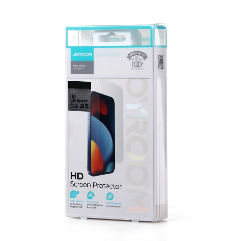 Joyroom Knight 2,5D FS TG, iPhone 14 Pro Max (JR-DH04) цена и информация | Ekrāna aizsargstikli | 220.lv