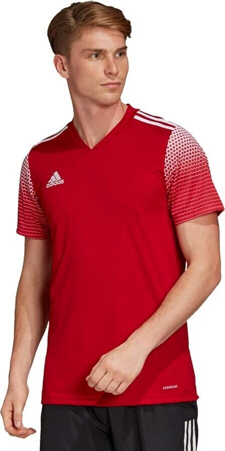 T-krekls vīriešiem Adidas sarkans цена и информация | Futbola formas un citas preces | 220.lv