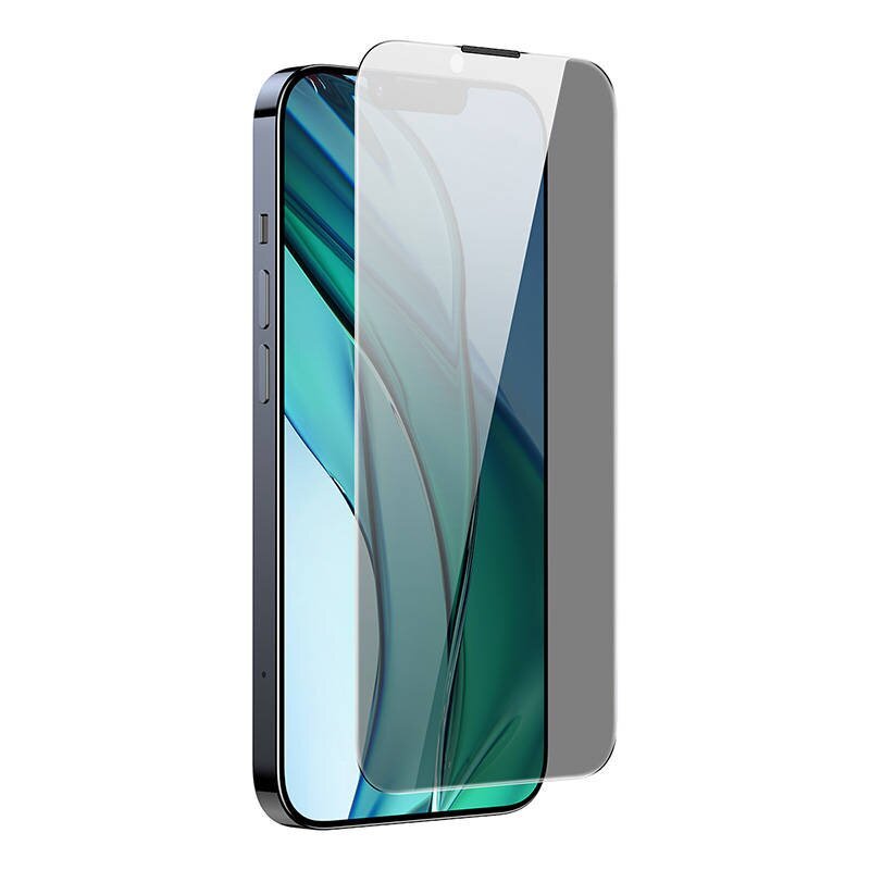 Baseus Tempered glass with privatizing filter 0.4mm for iPhone 14 Plus|13 Pro Max cena un informācija | Ekrāna aizsargstikli | 220.lv