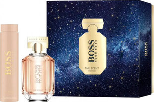 Hugo Boss Boss The Scent For Her Eau De Parfum Spray 100ml Christmas Set 2022 cena un informācija | Parfimēta sieviešu kosmētika | 220.lv