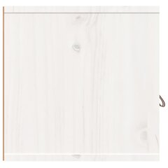 Sienas skapītis vidaXL (80x30x30 cm), 2 gab., balts cena un informācija | Skapīši viesistabai | 220.lv