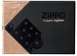 Zippo šķiltavas 48107 Solid Copper cena un informācija | Šķiltavas un aksesuāri | 220.lv