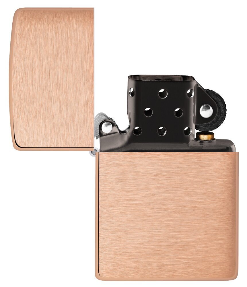 Zippo šķiltavas 48107 Solid Copper cena un informācija | Šķiltavas un aksesuāri | 220.lv