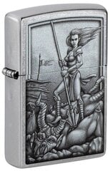 Зажигалка Zippo 48371 Medieval Mythological Design цена и информация | Zippo Подарки, праздничная атрибутика | 220.lv