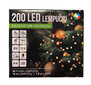 Ziemassvētku eglīšu vītne 200LED/16m + 1,5m, 4 krāsas + auksti balta FLASH (205) 6832 cena un informācija | Ziemassvētku lampiņas, LED virtenes | 220.lv