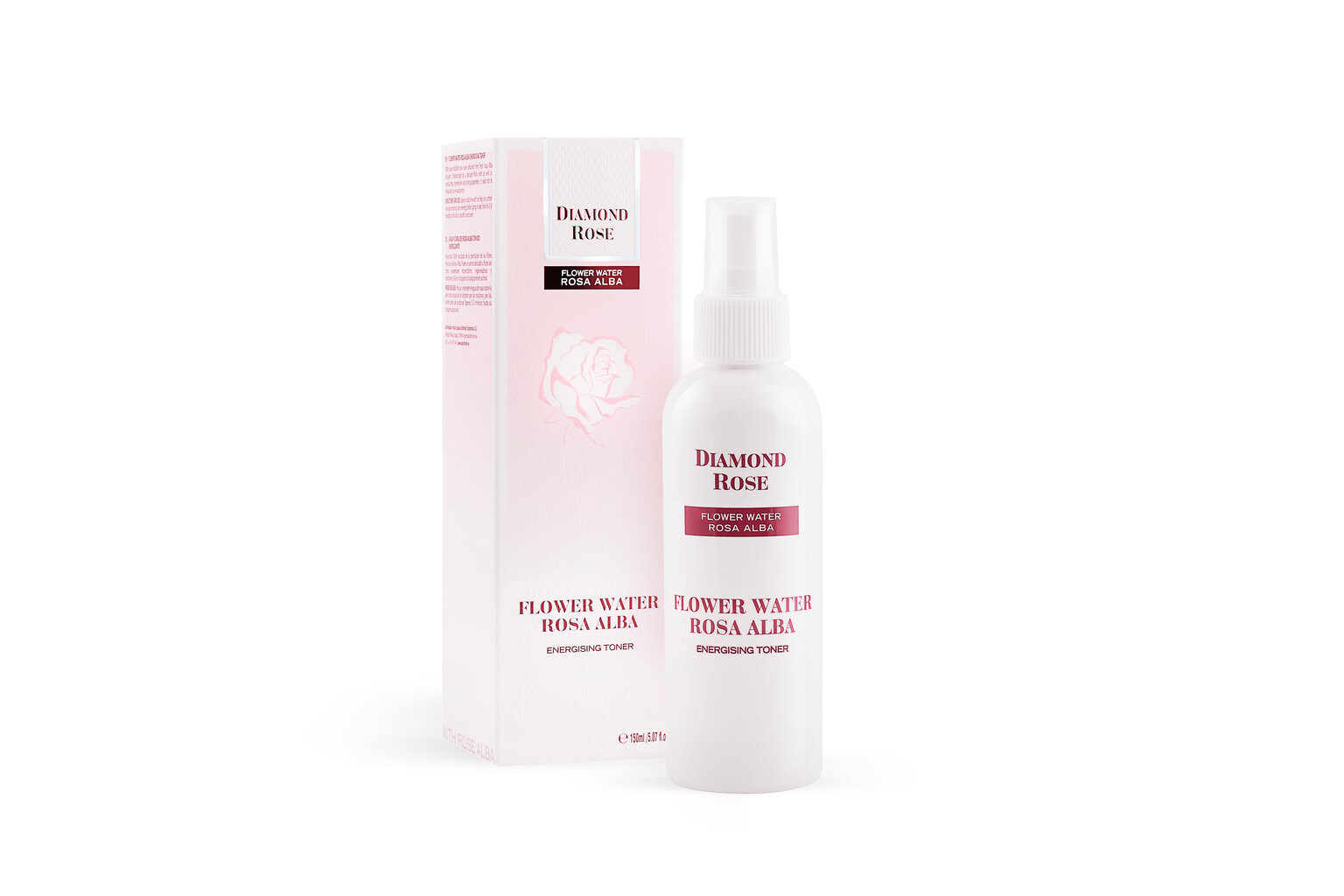 Ziedūdens rosa alba energizējošais toneris diamond rose 150 ml cena un informācija | Sejas ādas kopšana | 220.lv