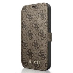 Guess Booktype 4G Charms piemērots iPhone 12 Pro Max, pelēks cena un informācija | Telefonu vāciņi, maciņi | 220.lv