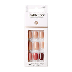 Накладные ногти imPress Nails Before Sunset, 30 шт. цена и информация | Средства для маникюра и педикюра | 220.lv