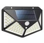 Lampa 100 LED ar saules elementu cena un informācija | Āra apgaismojums | 220.lv
