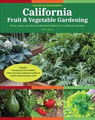 California Fruit & Vegetable Gardening, 2nd Edition: Plant, Grow, and Harvest the Best Edibles for California Gardens цена и информация | Книги по садоводству | 220.lv