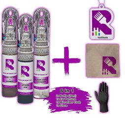 Корректор краски + лак + грунт Citroen C1 Squid ink grey EDM цена и информация | Автомобильная краска | 220.lv
