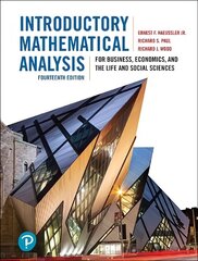 Introductory Mathematical Analysis for Business, Economics, and the Life and   Social Sciences 14th edition цена и информация | Книги по экономике | 220.lv