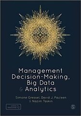 Management Decision-Making, Big Data and Analytics cena un informācija | Ekonomikas grāmatas | 220.lv