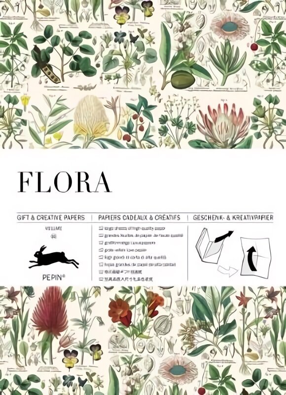 Flora: Gift & Creative Paper Book Vol. 85 cena un informācija | Grāmatas par veselīgu dzīvesveidu un uzturu | 220.lv