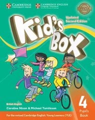 Kid's Box Level 4 Pupil's Book British English Updated edition цена и информация | Учебный материал по иностранным языкам | 220.lv