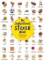 The Jewish Foods Sticker Book цена и информация | Книги рецептов | 220.lv