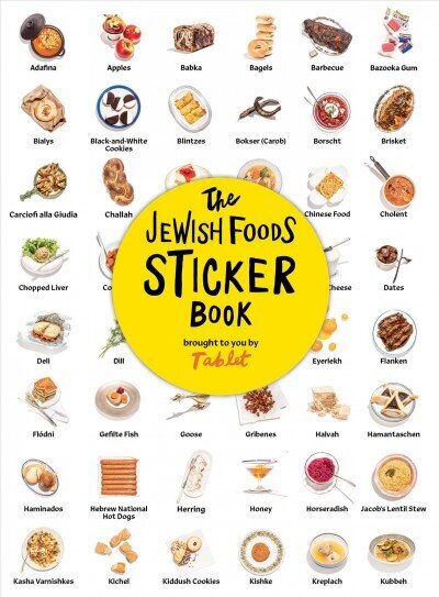 The Jewish Foods Sticker Book цена и информация | Pavārgrāmatas | 220.lv