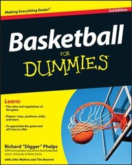 Basketball For Dummies 3e 3rd Edition цена и информация | Книги о питании и здоровом образе жизни | 220.lv