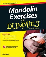 Mandolin Exercises For Dummies cena un informācija | Mākslas grāmatas | 220.lv