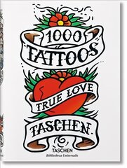 1000 Tattoos Multilingual edition cena un informācija | Mākslas grāmatas | 220.lv