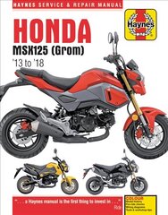 Honda MSX125 (Grom) (13-18) цена и информация | Путеводители, путешествия | 220.lv