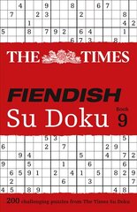 Times Fiendish Su Doku Book 9: 200 Challenging Puzzles from the Times edition, Book 9 цена и информация | Книги о питании и здоровом образе жизни | 220.lv