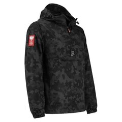 Anorak monotox vīriešiem black mx22017 MX22017 цена и информация | Мужские куртки | 220.lv