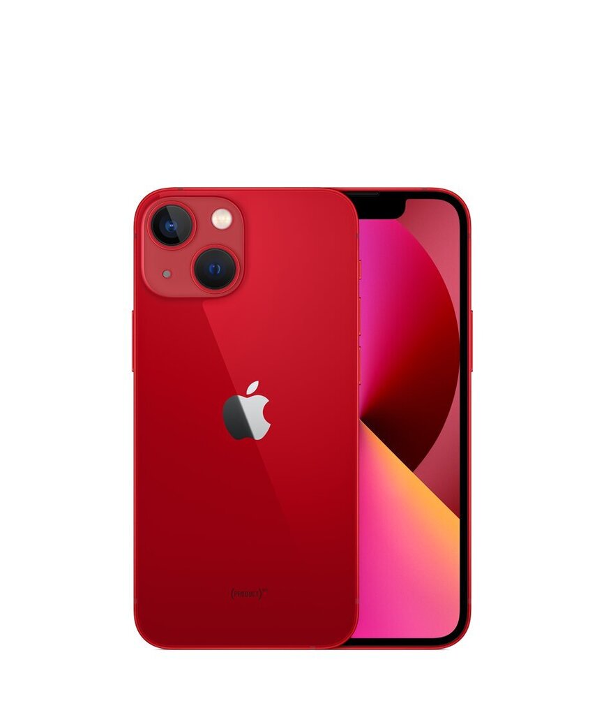 iPhone 13 Mini 128GB Red (atjaunināts A) cena un informācija | Mobilie telefoni | 220.lv