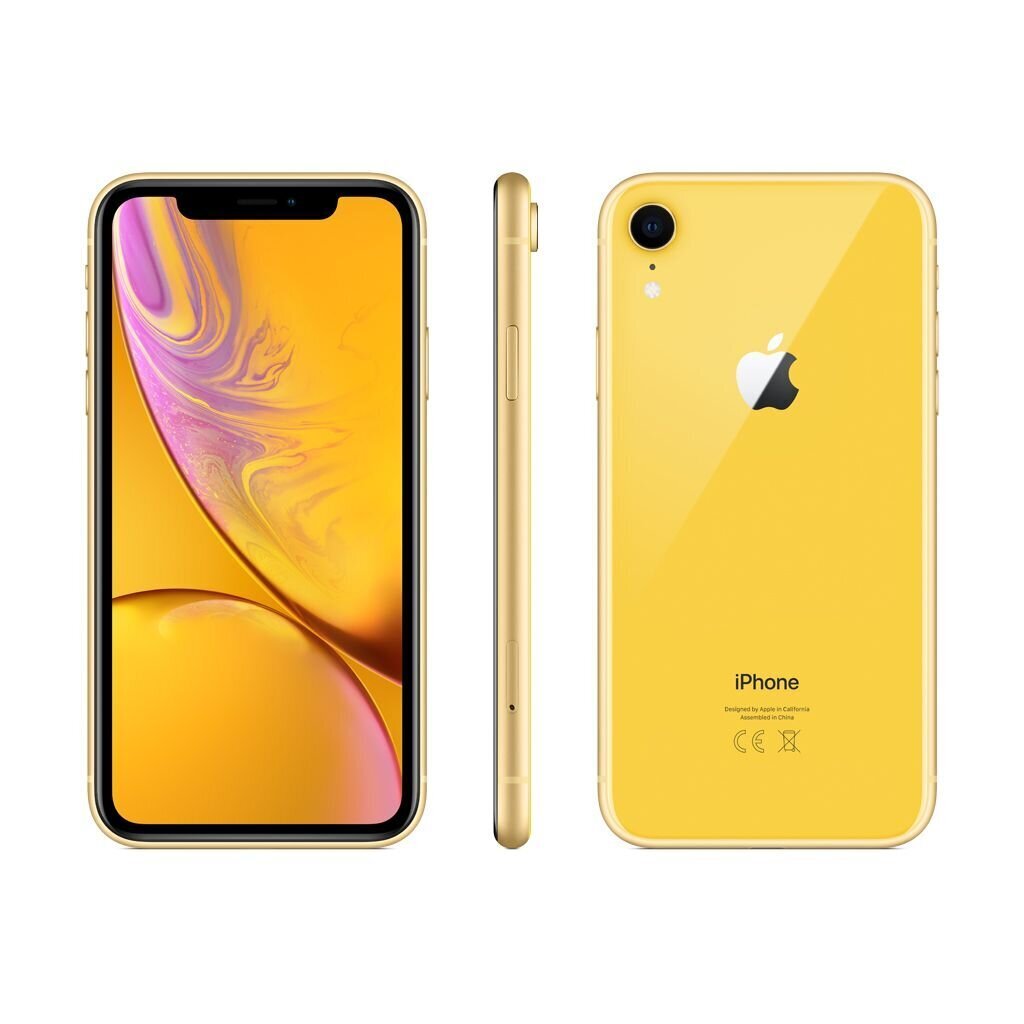 iPhone XR 64GB Yellow (atjaunināts A) cena un informācija | Mobilie telefoni | 220.lv